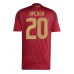 Maillot de foot Belgique Lois Openda #20 Domicile vêtements Europe 2024 Manches Courtes